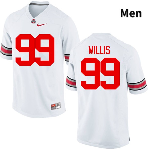 Ohio State Buckeyes Bill Willis Men's #99 White Game Stitched College Football Jersey